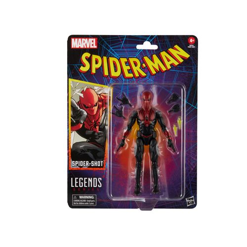 Marvel Legends 6 Inch Spider-Man Retro Action Figure Wave 4 - Spider-Shot