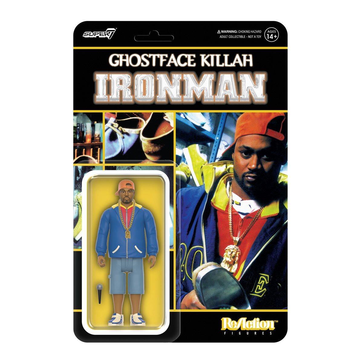 Ghostface Killah ReAction Action Figure Wave 1 - Iron Man