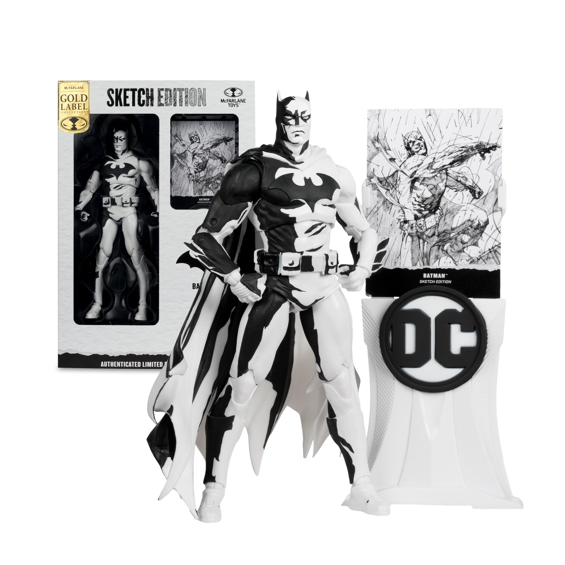 *PRE-ORDER DC Multiverse 7 Inch Action Figure - Batman Hush (Sketch  Edition) (Gold Label)