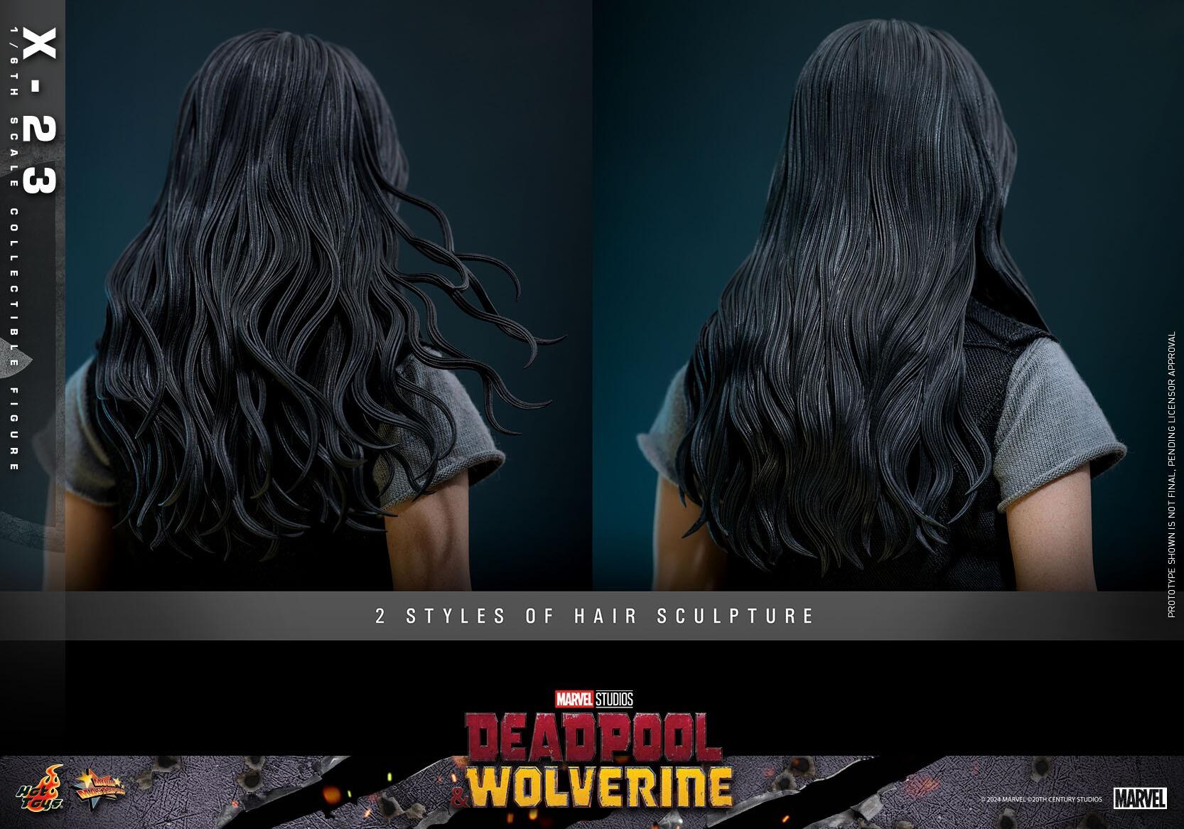 X-23 - Marvel Deadpool & Wolverine Hot Toys Collectibles 1/6 Scale