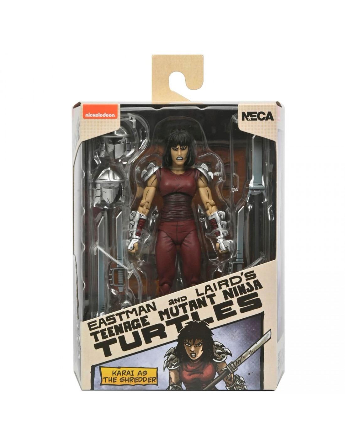 PRE ORDER Teenage Mutant Ninja Turtles Comic 7 Inch Ultimate Action Figure Karai City At War Mirage Comics