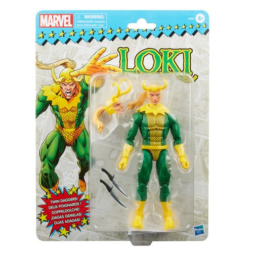 Marvel Legends 6 Inch Retro Action Figure Exclusive - Loki