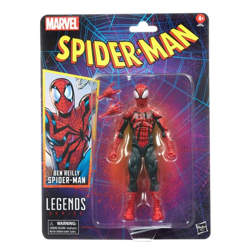 Marvel Legends 6 Inch Spider-Man Retro Action Figure Wave 3 - Ben Reilly Spider-Man