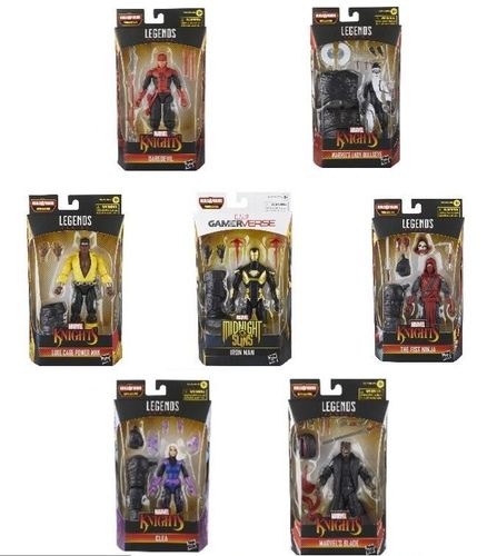 Marvel Legends Knights 6-Inch Action Figure - Marvel Knights Set of 7 (BAF Mindless One)