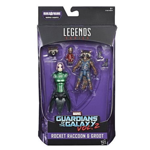 Guardians of the Galaxy Vol.2 Marvel Legends 6 Inch Action Figures - Rocket Raccoon &amp; Groot