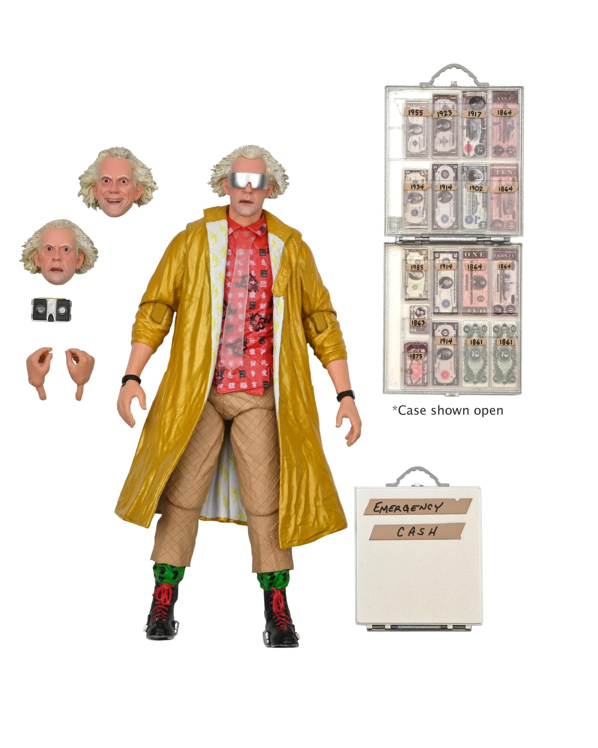 Back to the Future II Ultimate 7 Scale Action Figure Doc Brown 2015