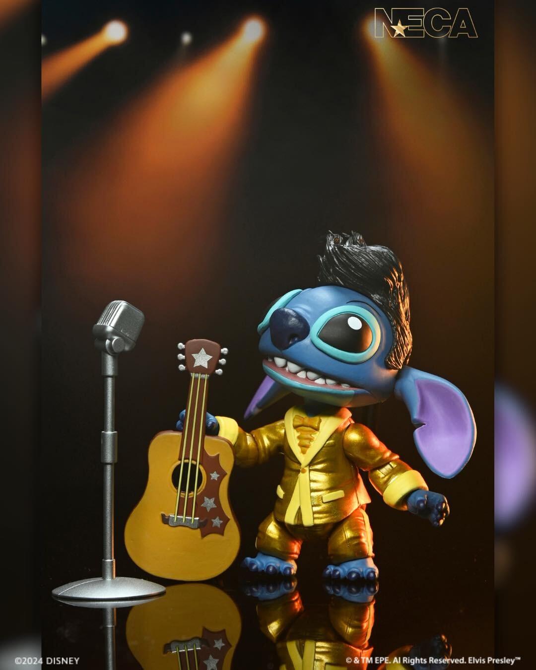 Lilo＆Stitch　ROCKIN ELVIS figure Lilo & Stitch Ultimate 7 Inch Scale Action Figure - Stitch