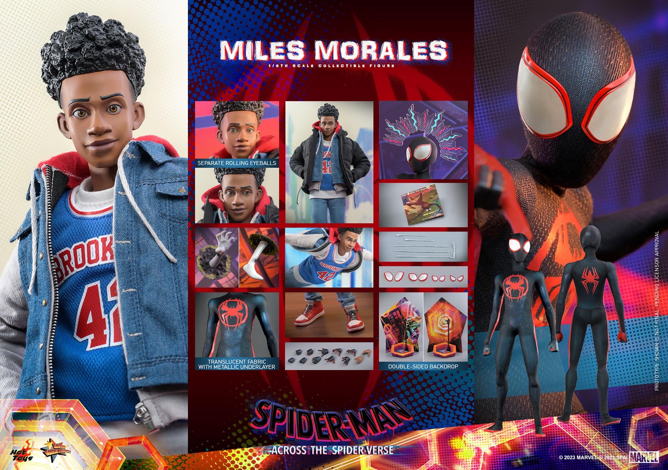 Miles Morales - Marvel Spider-Man Across The Spider-Verse Hot Toys 