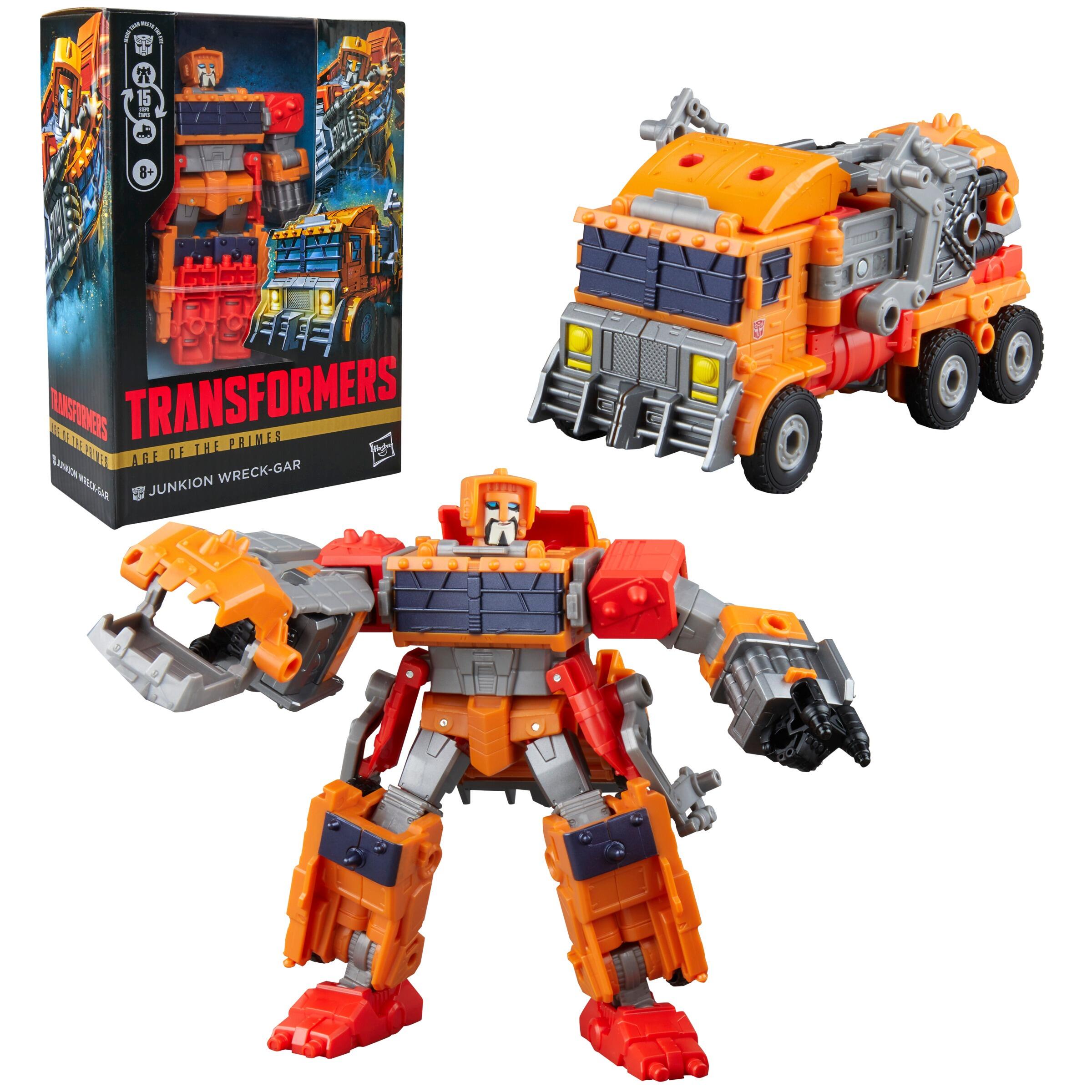 Transformers Wreck-Gar Animated Voyager Hasbro - Figurine Vintage MIB, Collection Robot