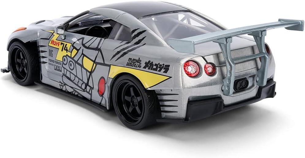 Jada Godzilla 2009 Nissan GT-R R35 Ben Sopra 1:32 NEW Hollywood Rides Jada Godzilla 2009 Nissan GT-R R35 Ben Sopra 1:32 NEW Hollywood Rides