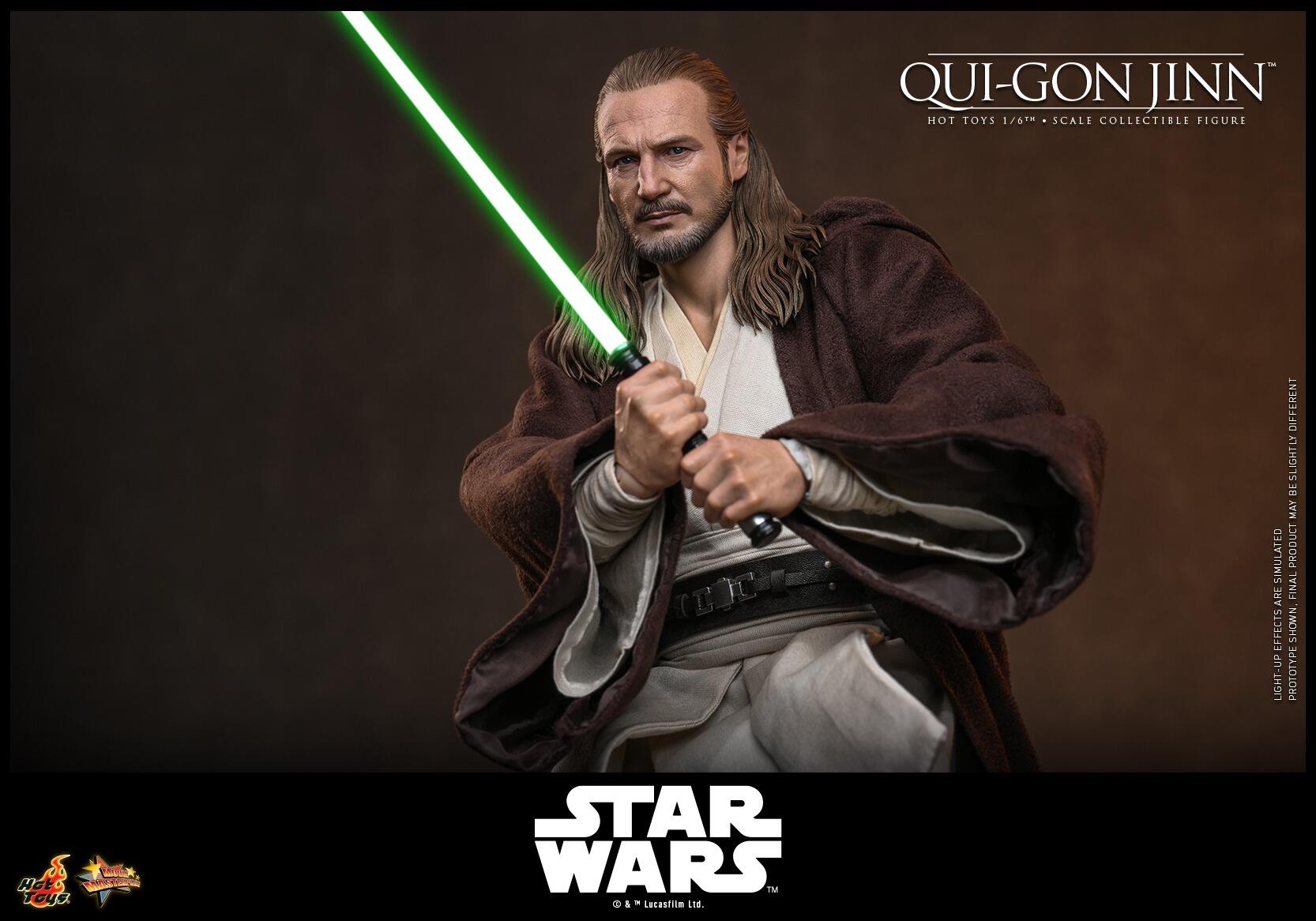 Star Wars: Qui-Gon Jinn VC175 フィギュア PRE-ORDER Qui-Gon Jinn - Star Wars: The Phantom Menace Hot Toys