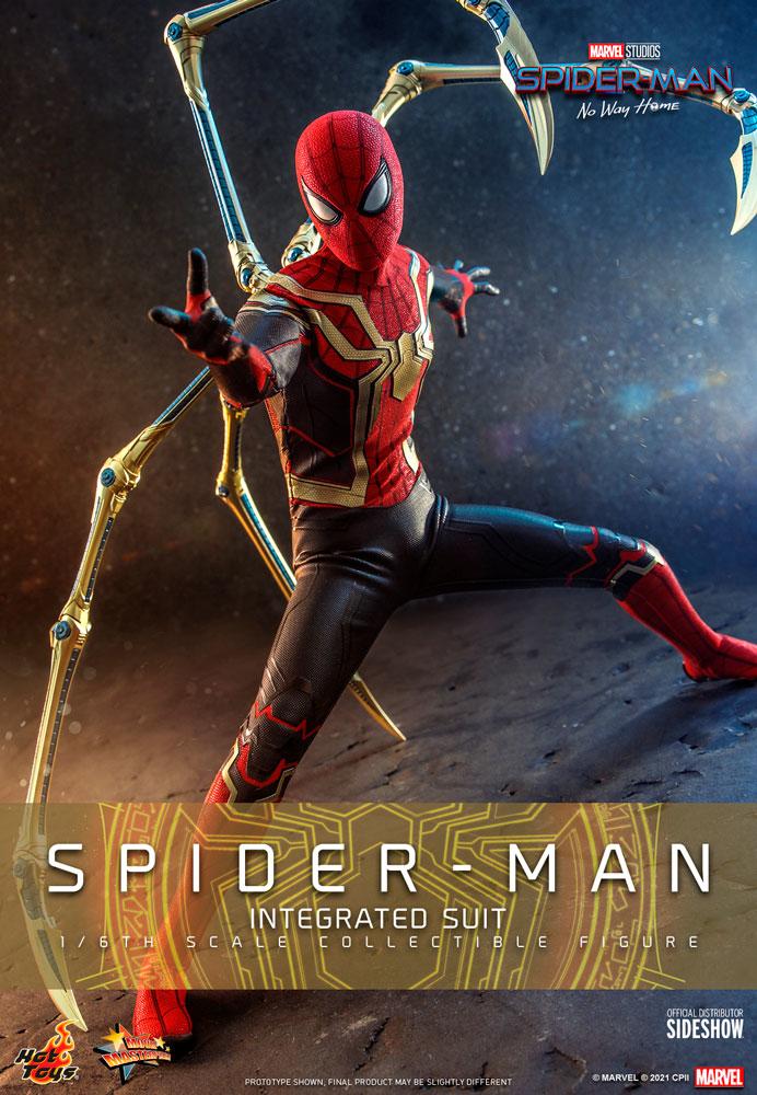 Marvel Spider-Man Titan Hero Series 30-Cm Iron Spider Integration Suit  Action Figure Toy, Inspired by Spider-Man Movie, for Kids Ages 4 and Up