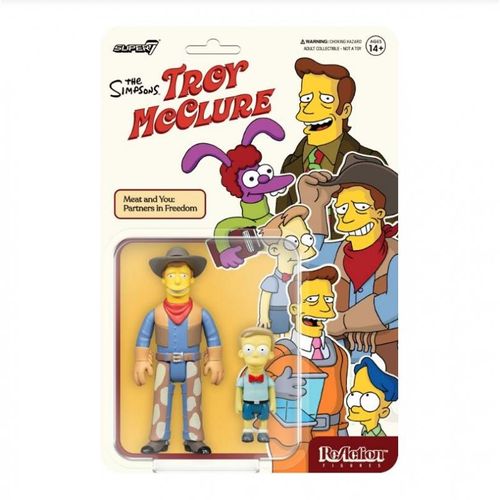 SUPER7 ReAction Figures: Camp Linus - Peanuts, Figurina Da Collezione 3.75 Pollici - 5