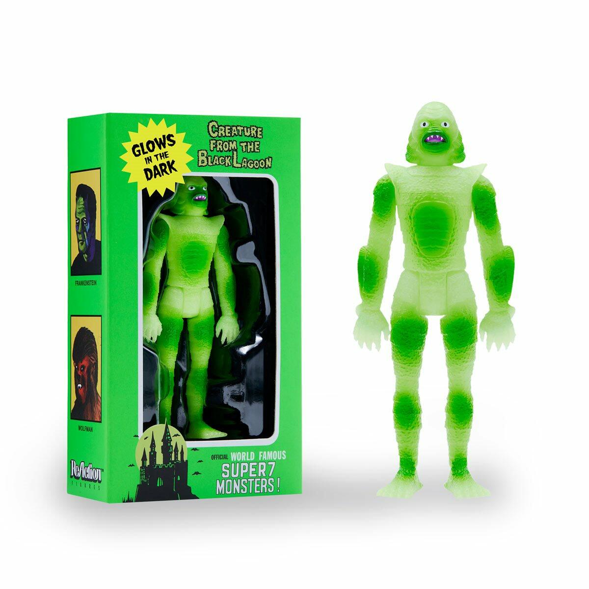 Universal Monsters ReAction Action Figure - Super She Creature from the  Black Lagoon (GITD)