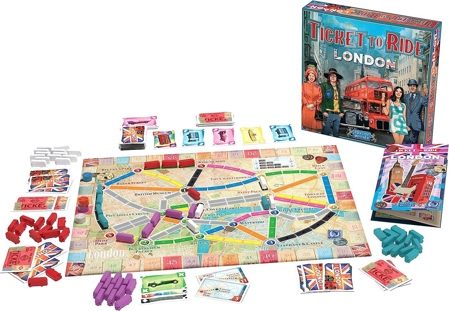 Ticket To Ride Strategy Board Game London