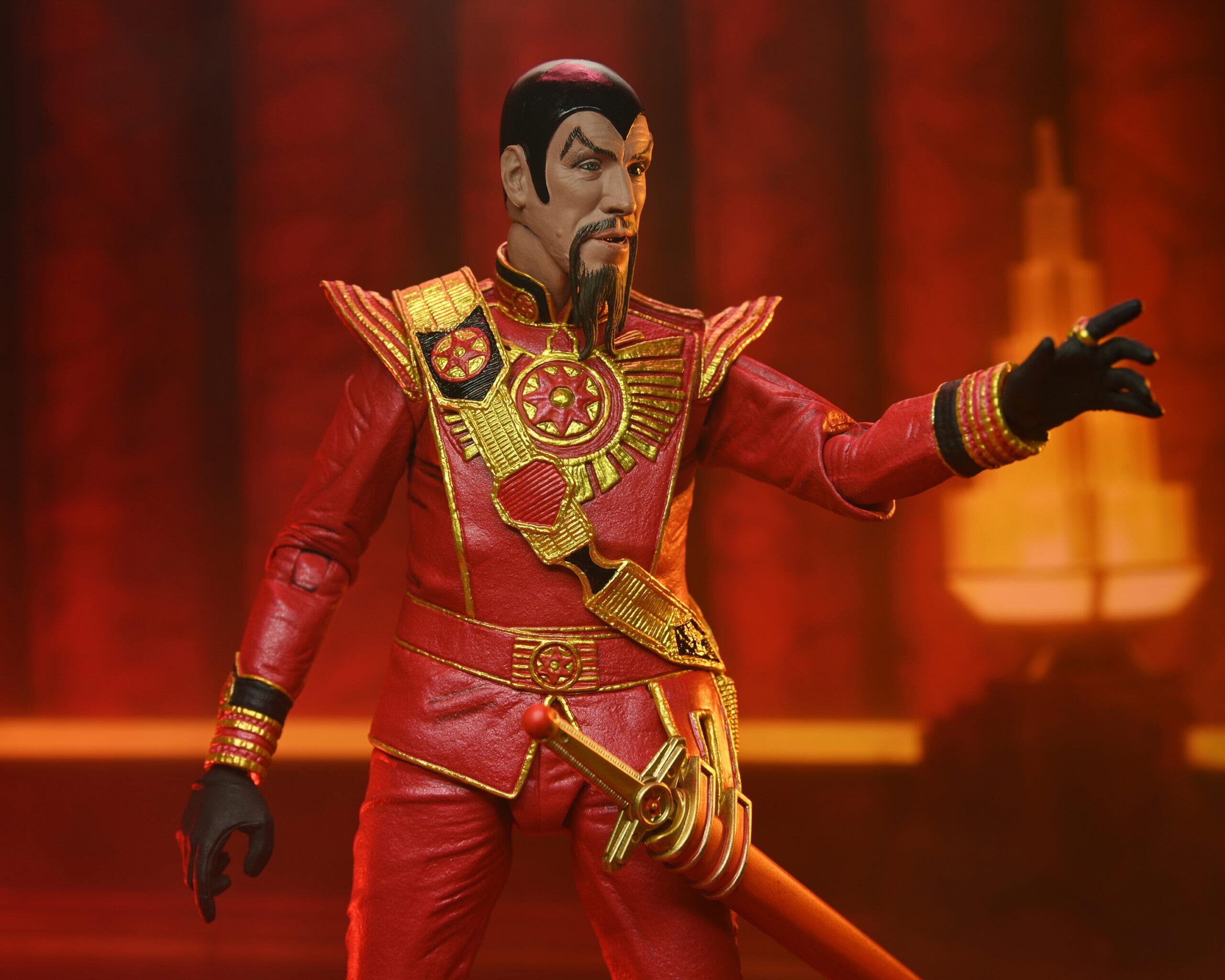 Flash Gordon (1980 Movie) Ultimate 7inch Scale Action Figure - Ming (Red  Military Outfit) (King Features)