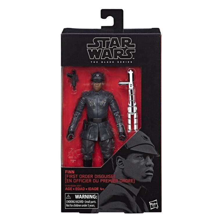 Star Wars Black Series 6 Inch Action Figure Wave 13 - Finn (First Order ...