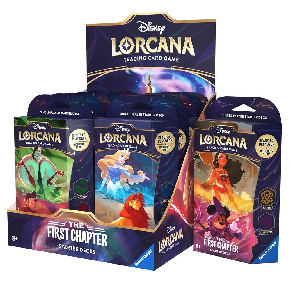 Disney Lorcana The First Chapter Trading Card Game - Starter Deck