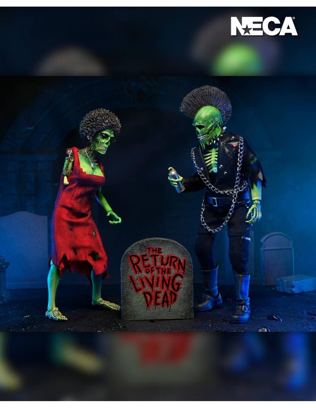 NECA The Return of the Living Dead Trash & Suicide 2-Pack 8 figures IN
