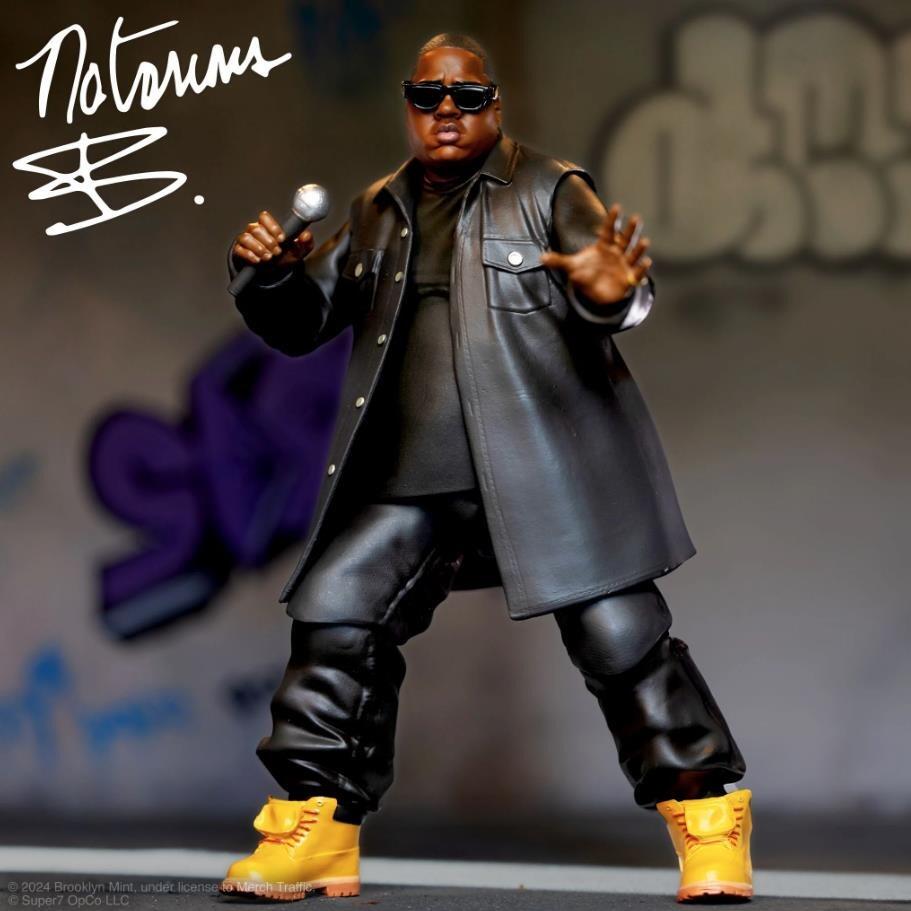 Super7 Notorious B.I.G. ULTIMATES! Wave 1 - Action Figure 7 Pollici Con Accessori, Collezionabile