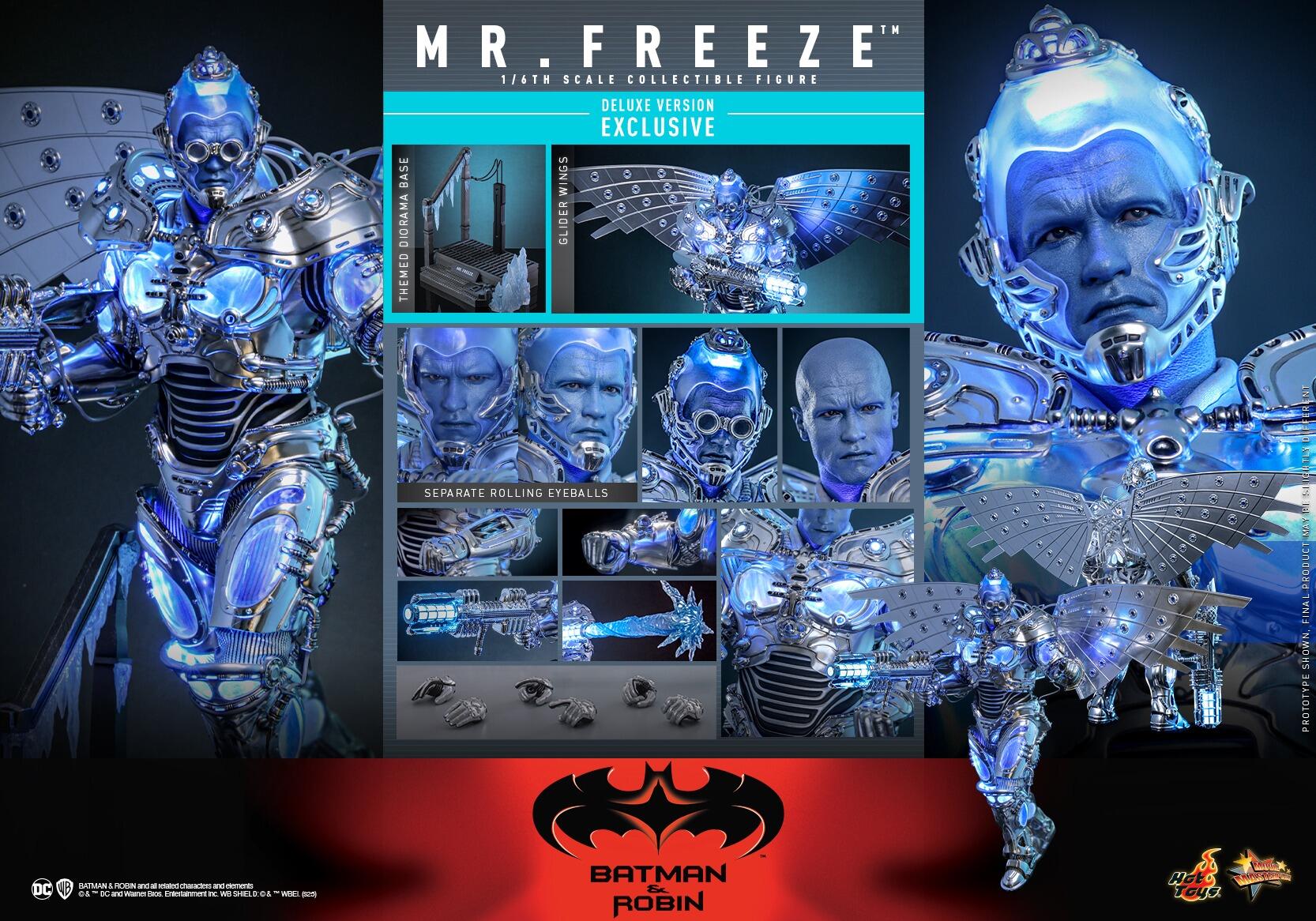 Batman and Robin A Cold Knight in Gotham City Batman vs. Mr. Freeze Kenner NRFP - We-R-Toys