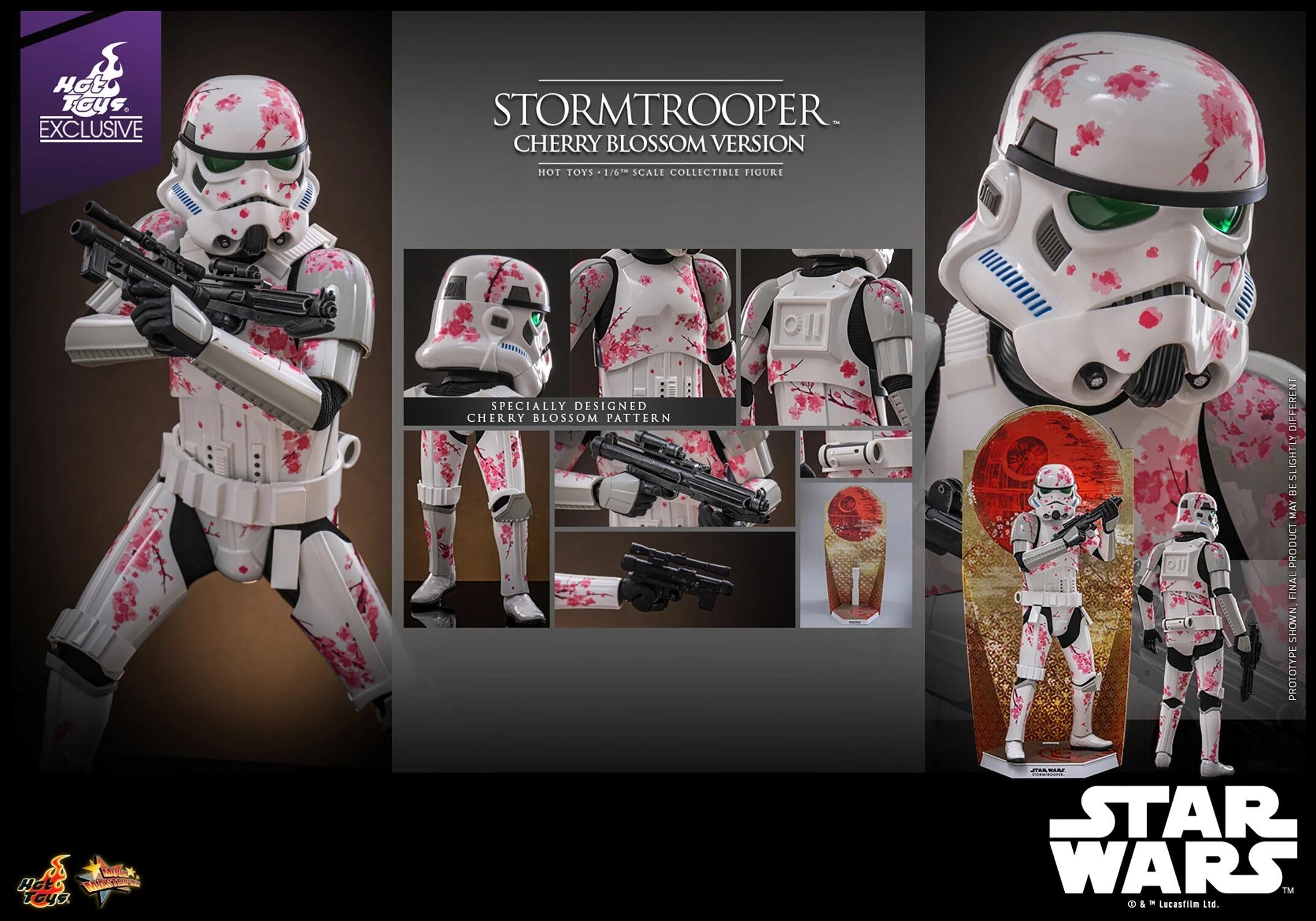 SF・ファンタジー・ホラー Hottoys Stormtrooper CherryBlossom Stormtrooper™ (Cherry Blossom Version) Sixth Scale Figure by