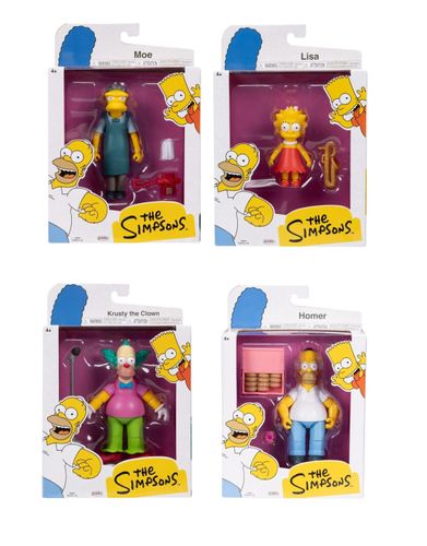 Action Figure Da Collezione Willie Il Giardiniere - I Simpson - 5 Pollici (12,7 Cm), Personaggio Ufficiale