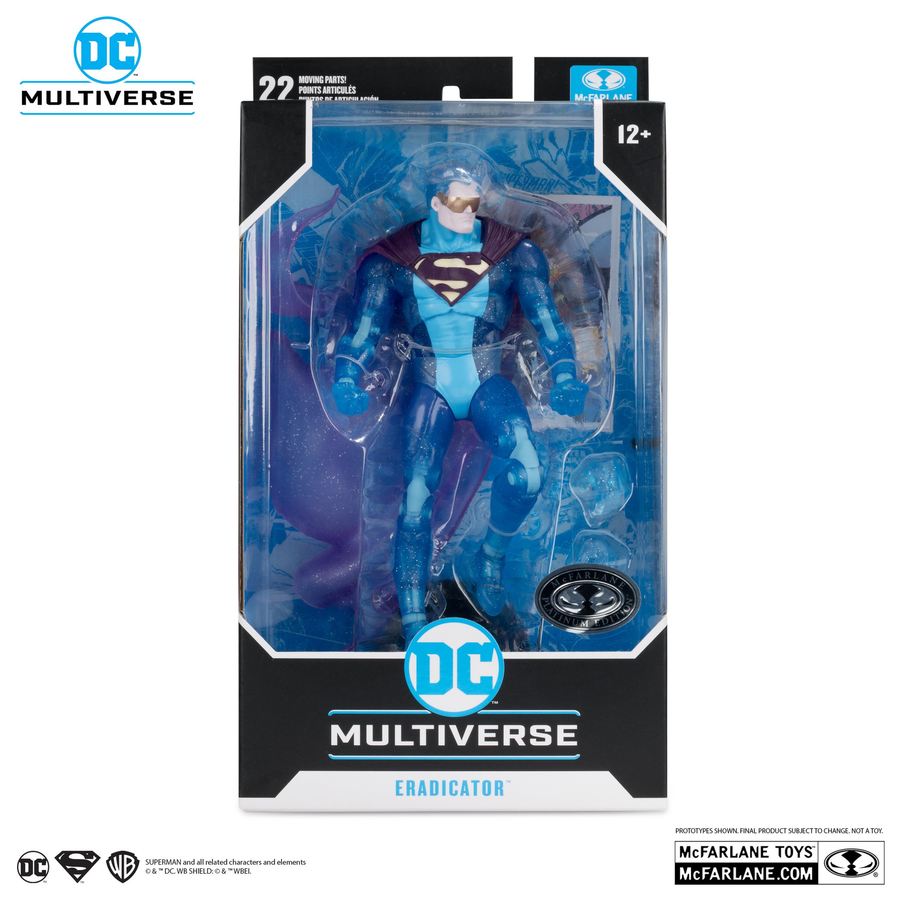 DC Multiverse 7 Inch Action Figure - Eradicator (Platinum Edition)