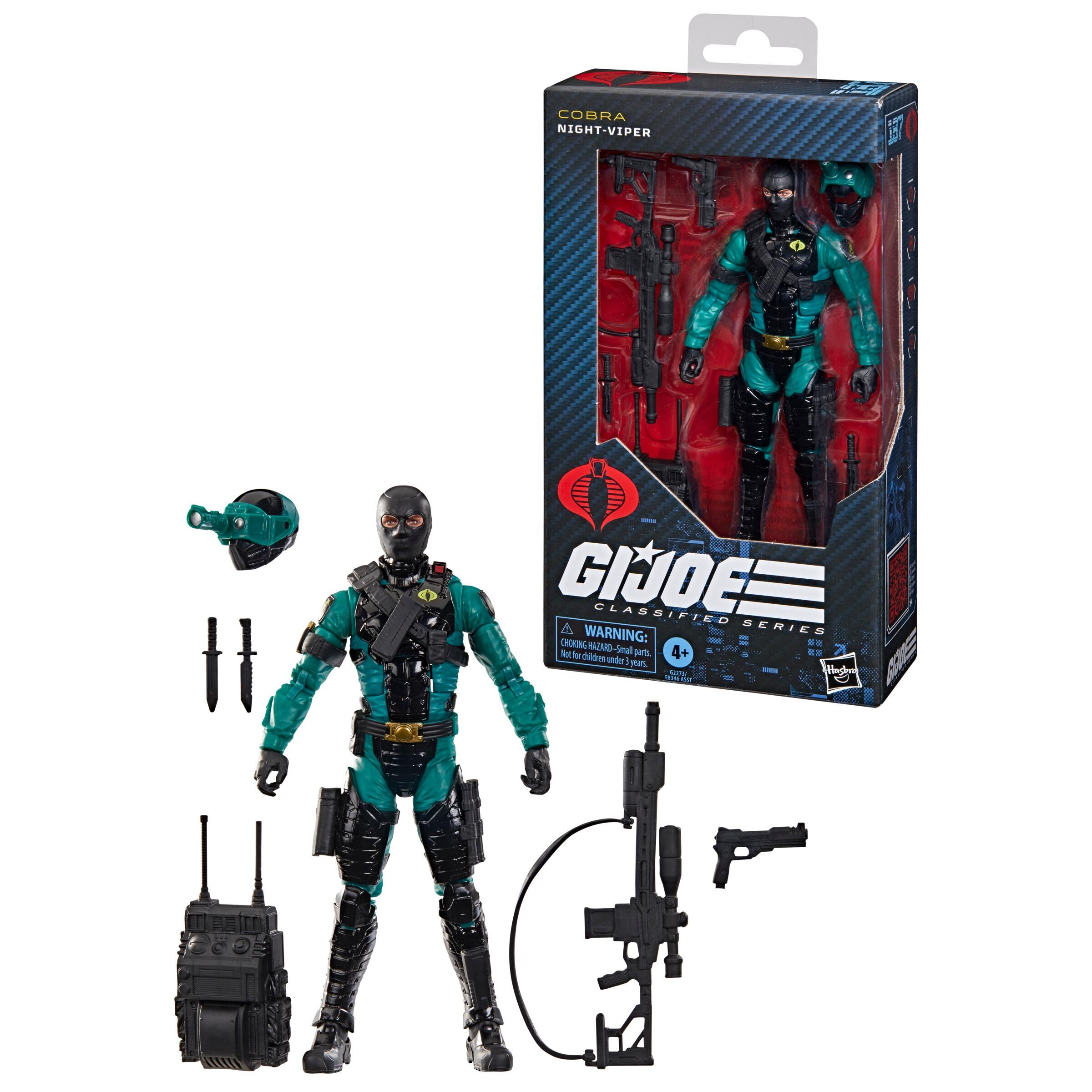 G.I. Joe Classified Series Action Figure - Cobra Night Viper