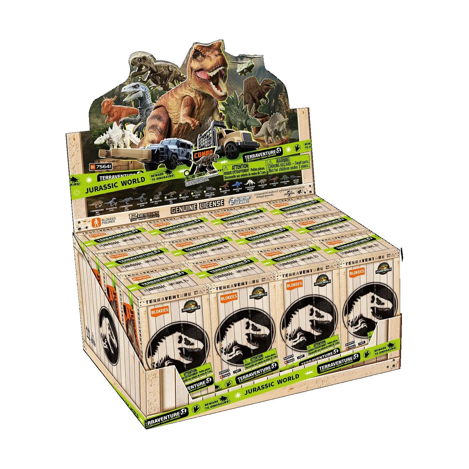 Jurassic World Terraventure TS-01 Blokees Action Figure - Dinosaur