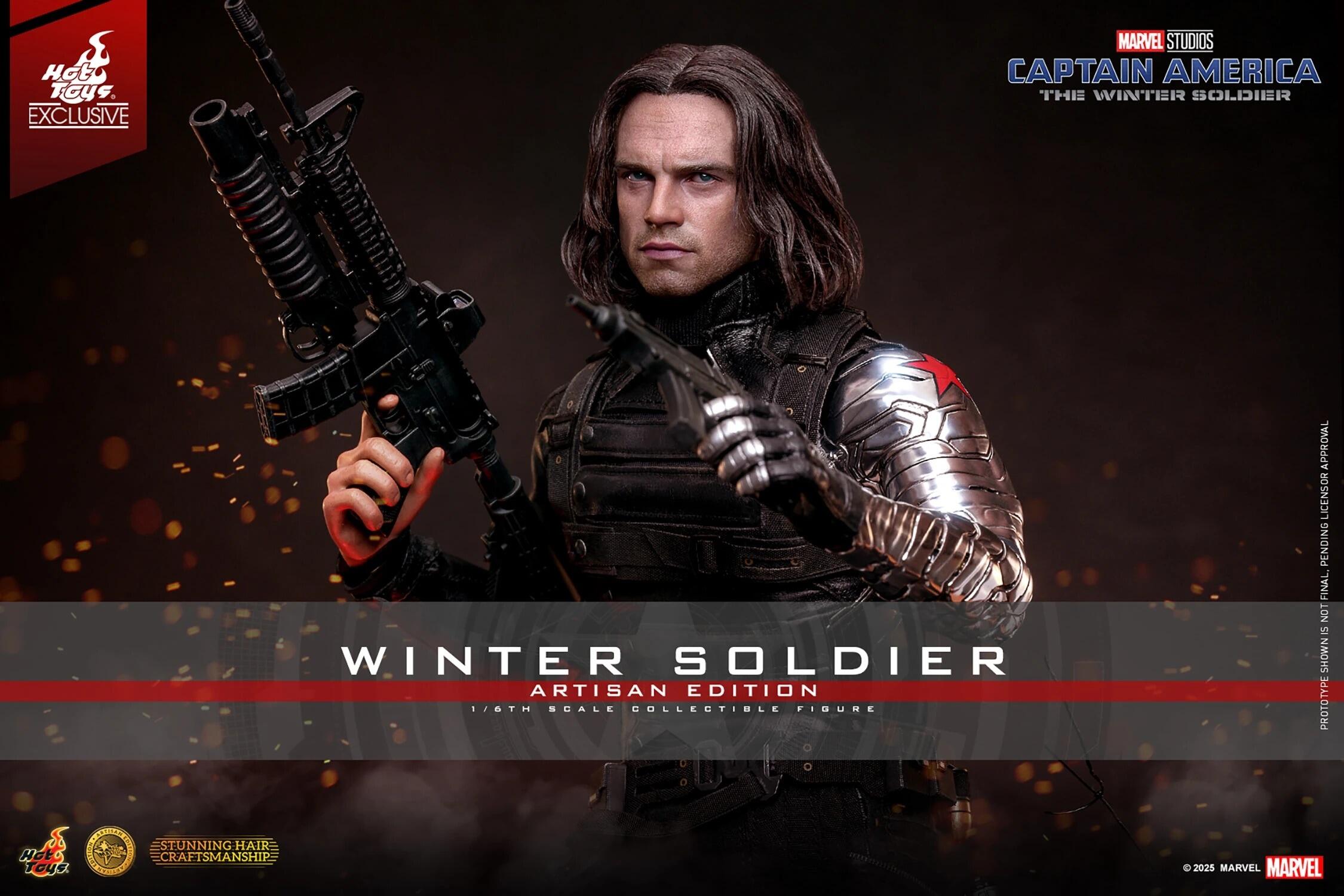 ホットトイズ WINTER SOLDIER 美品 テレビ・マスターピース】『ファルコン＆ウィンター・ソルジャー』1