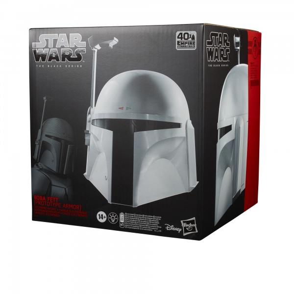 Star Wars The Black Series Boba Fett Prototype Helmet (Damaged box)