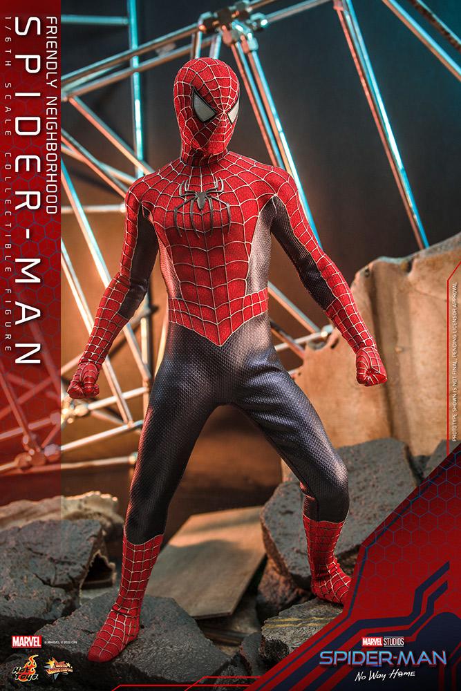 Friendly Neighbourhood Spider-Man - Marvel Hot Toys Collectibles 1/6 ...