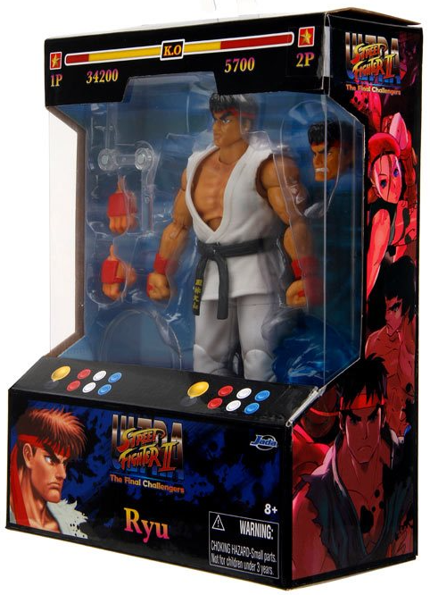 Figure Friday: Ultra Street Fighter II Ryu by Jada Toys