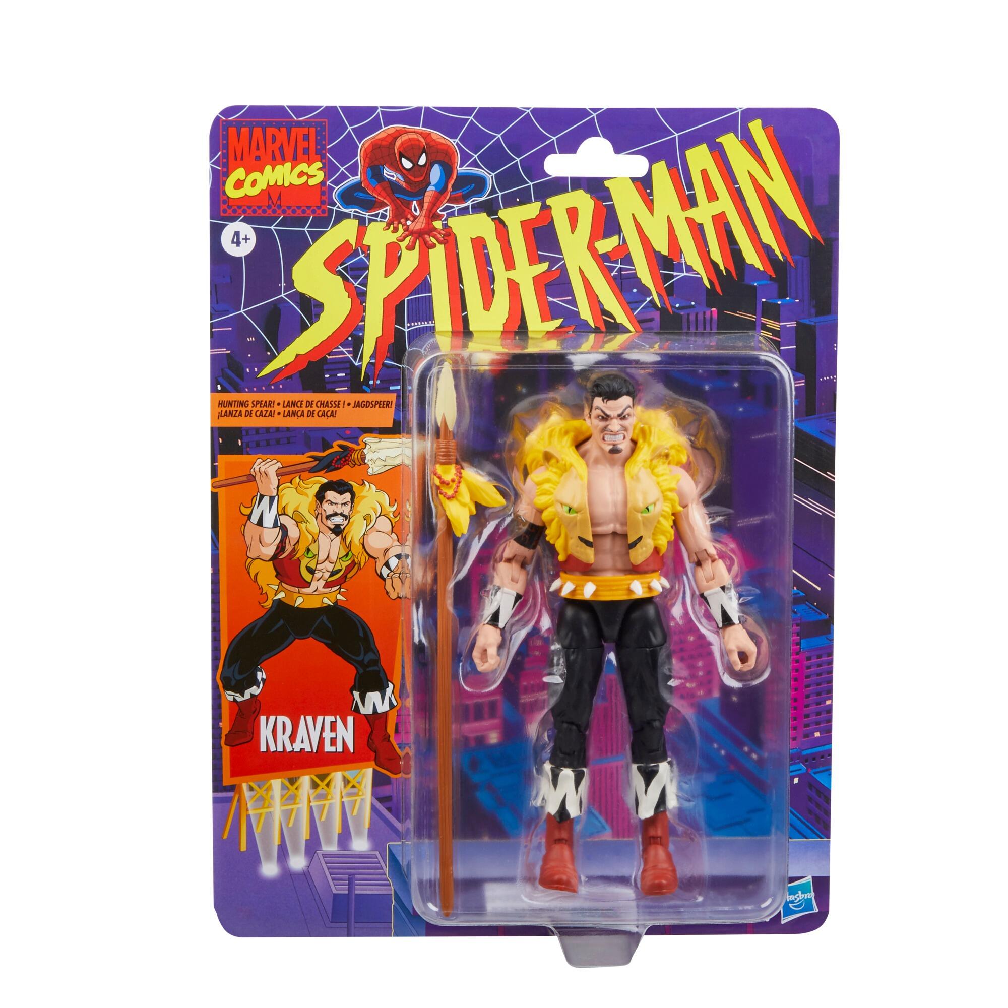 Hasbro Marvel Legends 6-inch Spider-Man Retro Collection Figure,  Accessories 