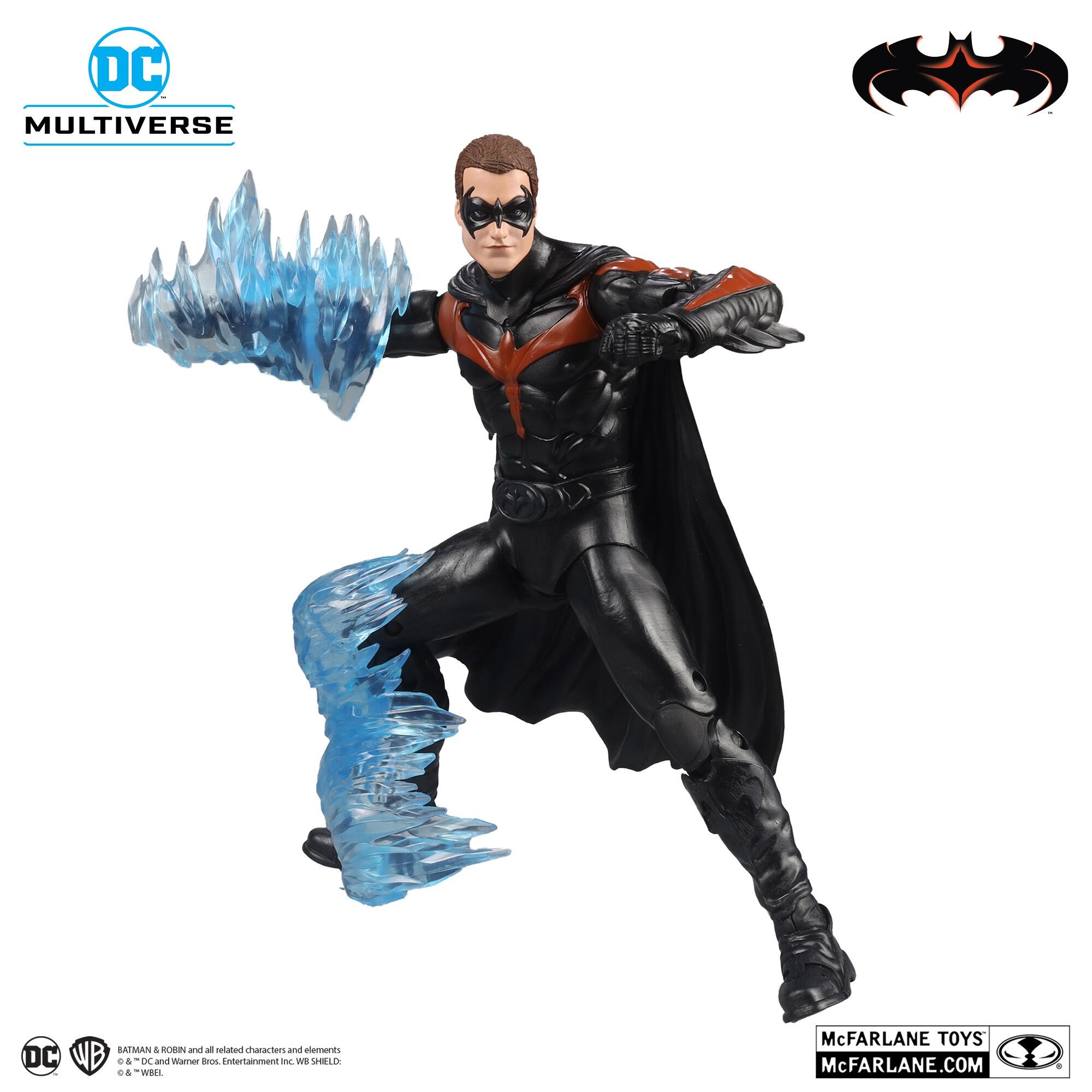 Batman 12-inch Action Figure 3-Pack with Robin, Batman, Nightwing