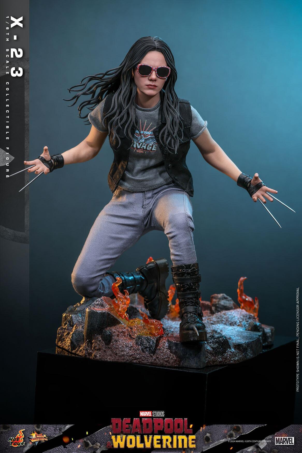 X-23 - Marvel Deadpool & Wolverine Hot Toys Collectibles 1/6 Scale