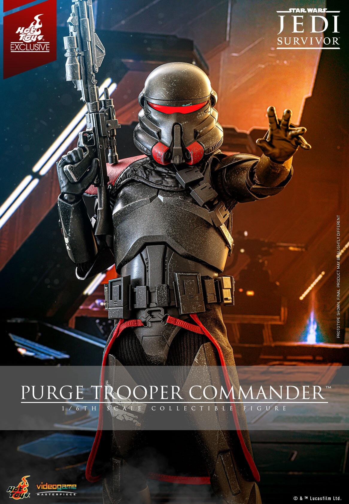 Purge Trooper Commander Star Wars: Jedi Survivor Hot Toys