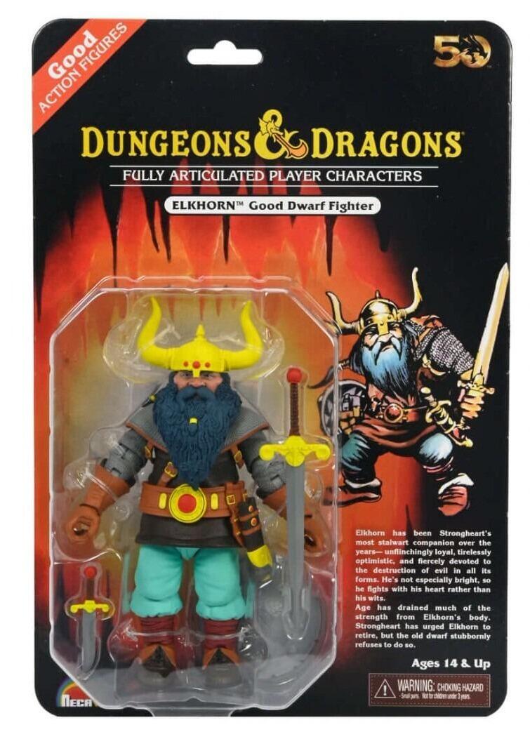 【NECA】新品 正規品 ダンジョンズ＆ドラゴンズ エルクホーン フィギュア Dungeons and Dragons 50th Anniversary 7 Inch Ultimate Action