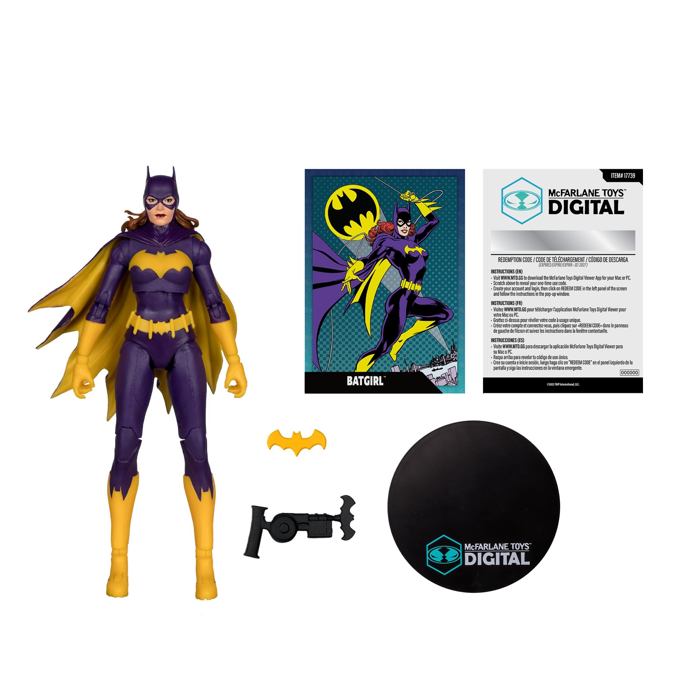 cFarlane Toys - DC ultiverse Batgirl (Batan &ap; Robin) 7in Build-A Figure
