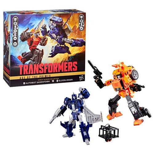 Figura Transformers Generations Legacy, Boneco de 18 cm Voyager Prime Universe Bulkhead - F3055 - Hasbro, Verde e preto