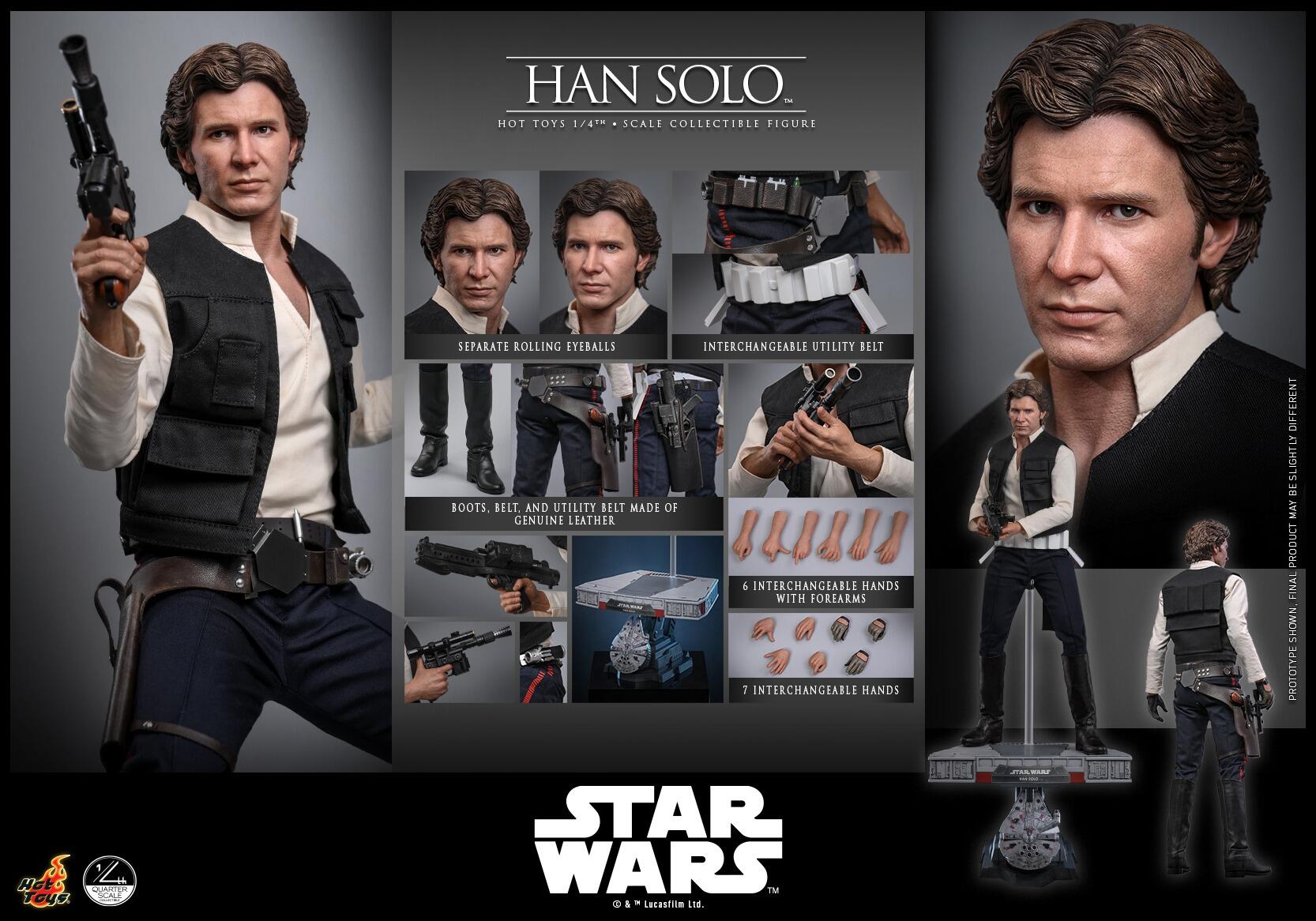 PRE-ORDER Han Solo - Star Wars IV: A New Hope Hot Toys