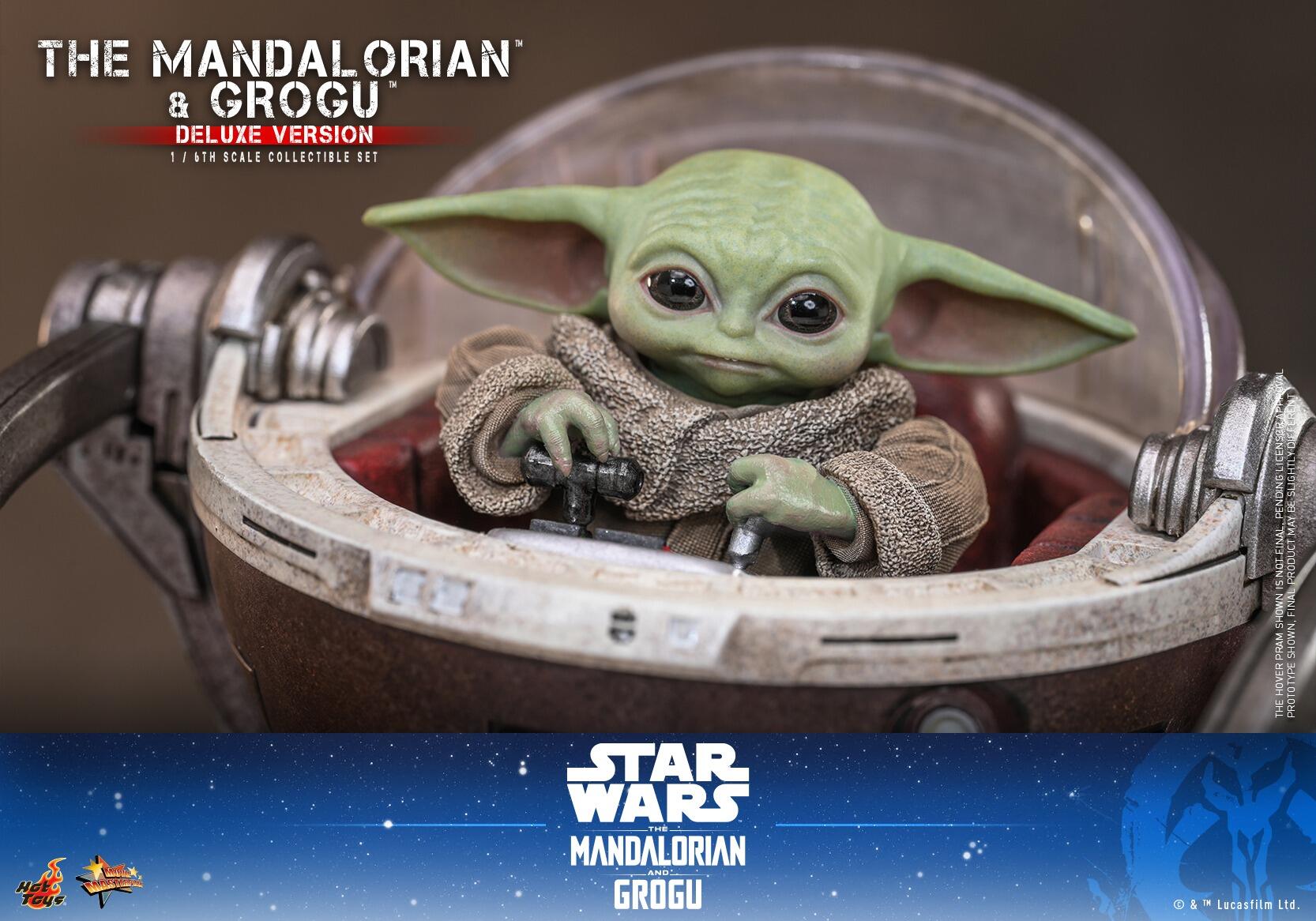 Star Wars Mandalorian and Grogu フィギュア PRE-ORDER The Mandalorian & Grogu (Deluxe) - Star Wars: The