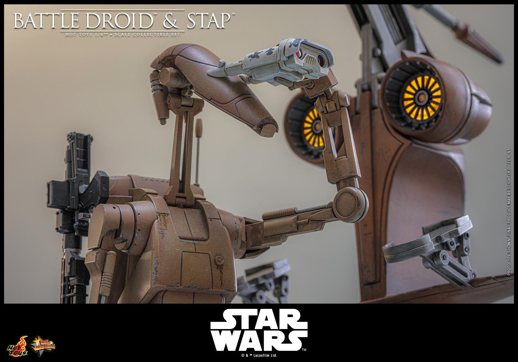 *PRE-ORDER B1 Battle Droid & STAP - Star Wars: The Phantom Menace Hot ...