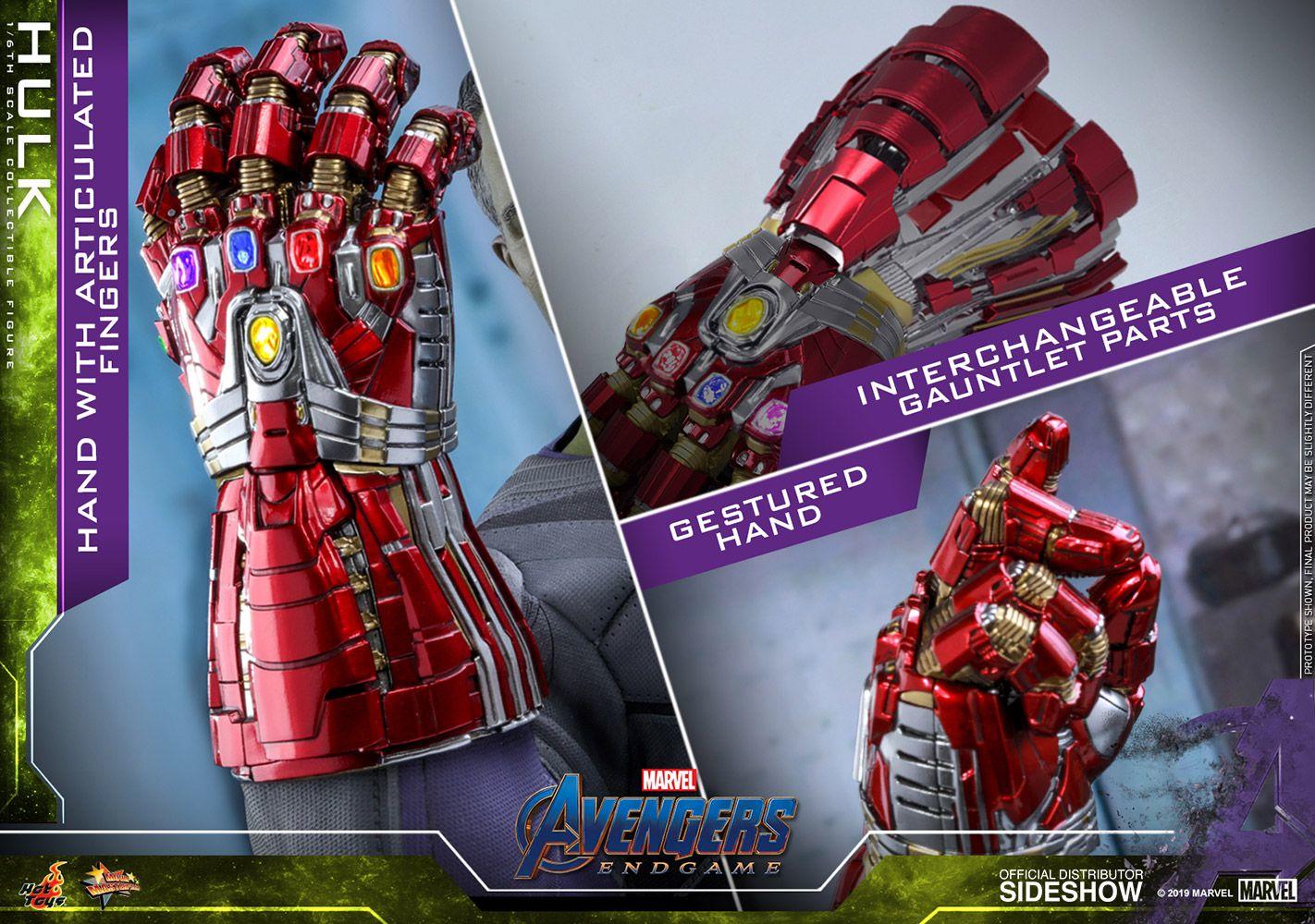 Hot toys best sale hulk gauntlet