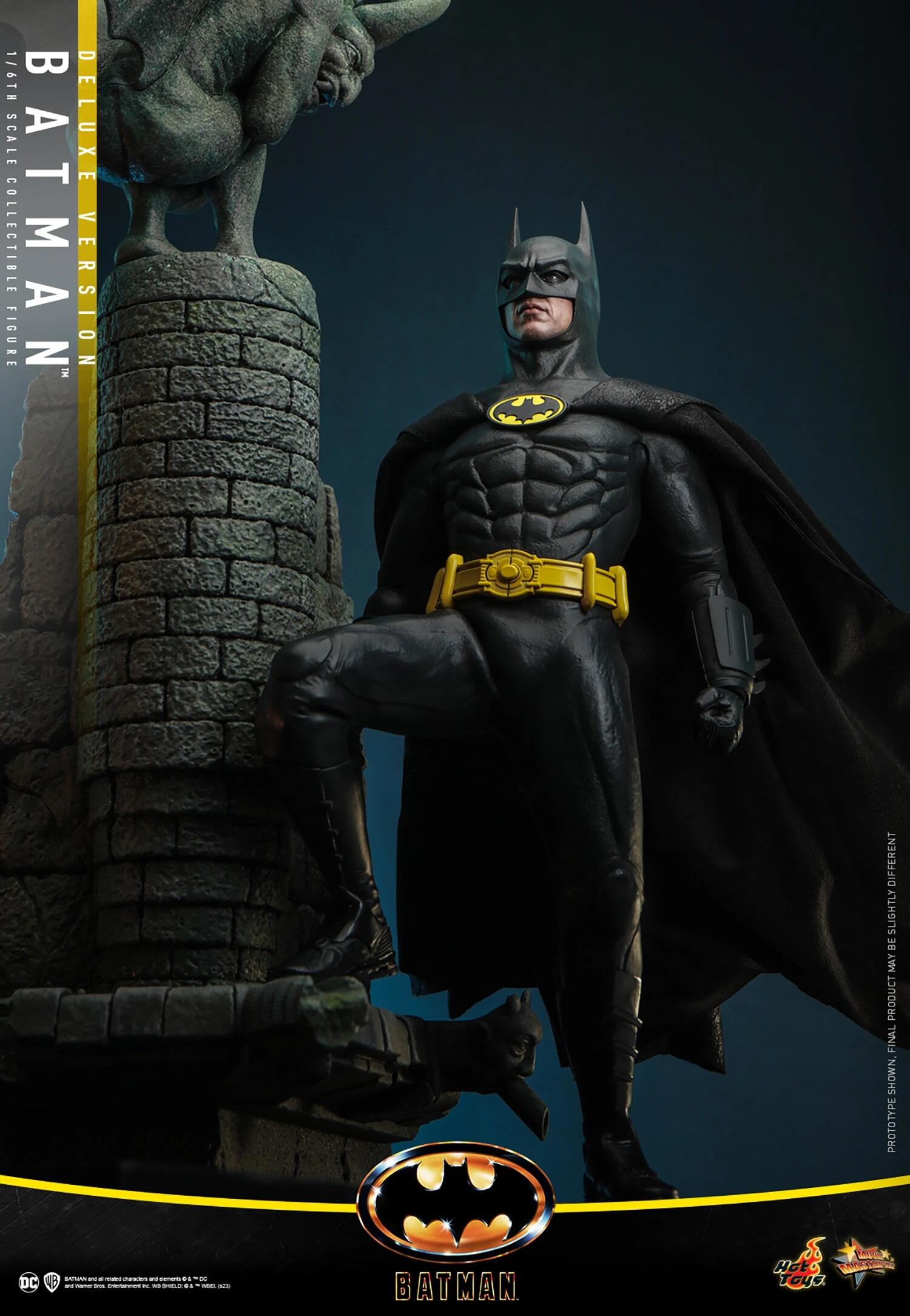 PRE-ORDER Batman (Deluxe) - Batman 1989 Hot Toys Collectibles 1/6 Scale  Action Figure