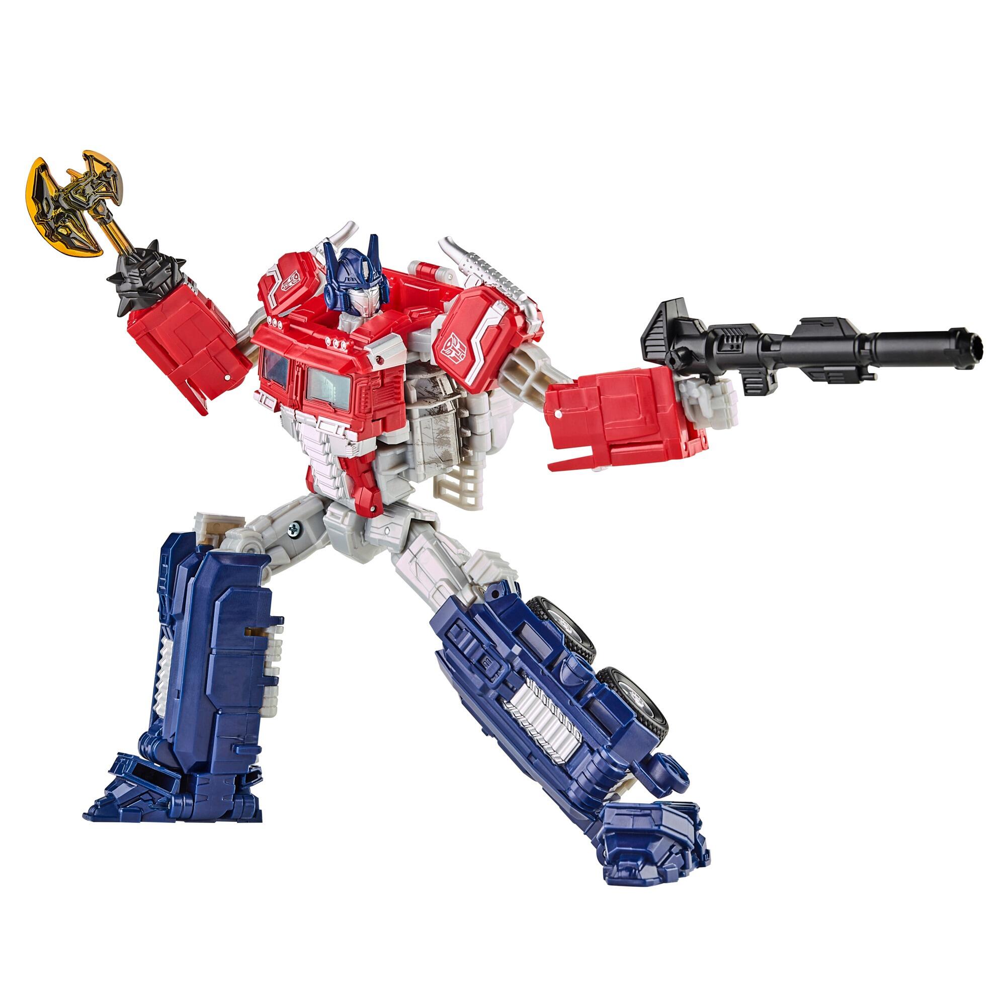 Transformers Reactive Action Figure 2-Pack - Soundwave and Optimus Prime