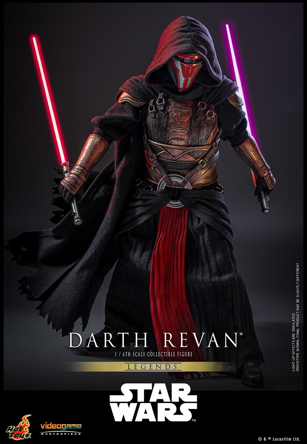 *PRE-ORDER Darth Revan - Star Wars Legends Hot Toys Collectibles 1/6 ...