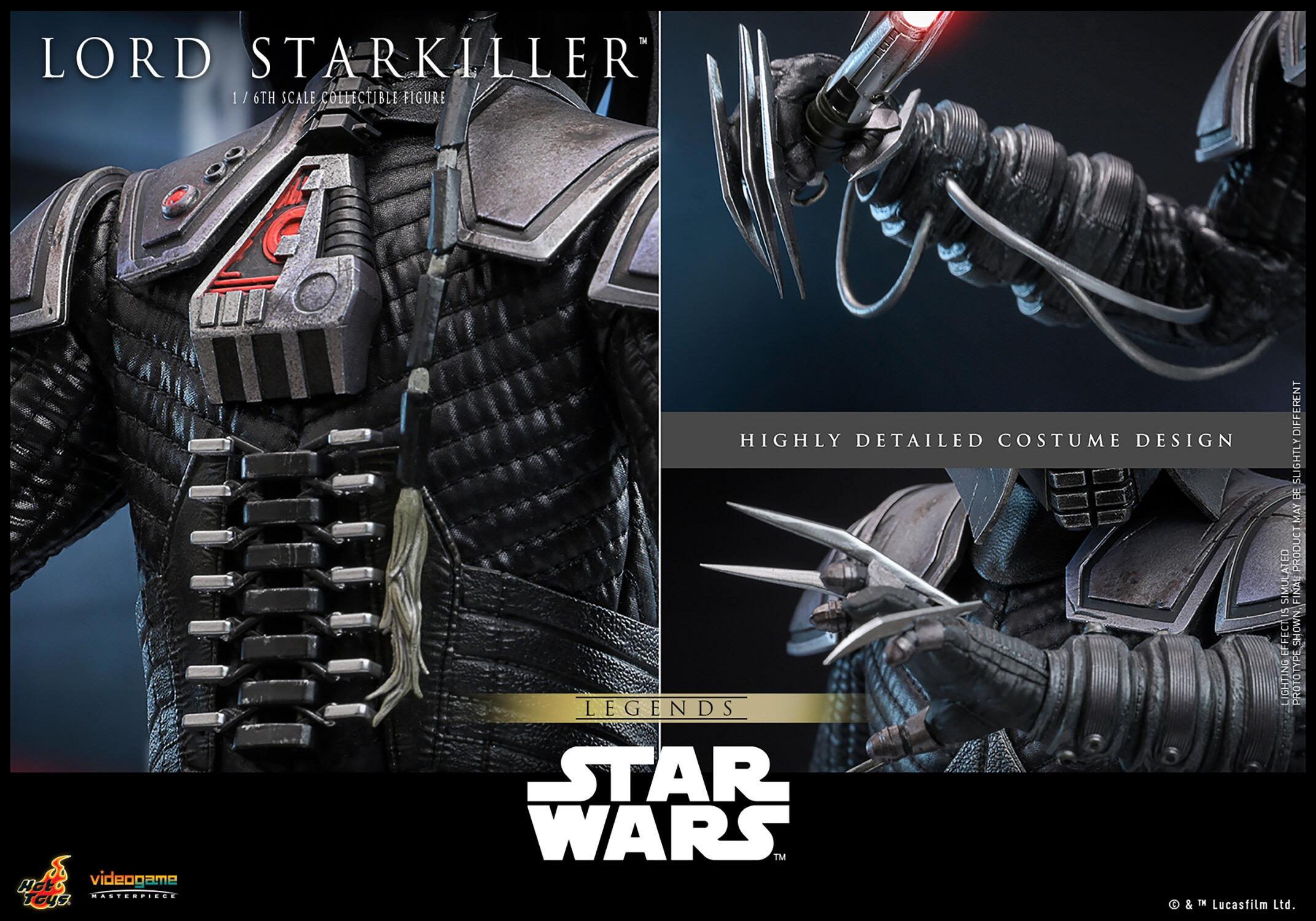 Lord Starkiller - Star Wars Legends Hot Toys Collectibles 1/6