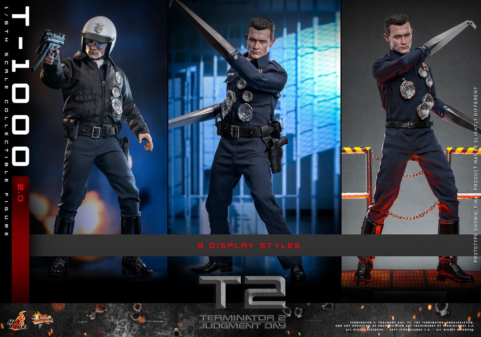 T-1000 (2.0) - Terminator 2: Judgement Day Hot Toys Collectibles 1